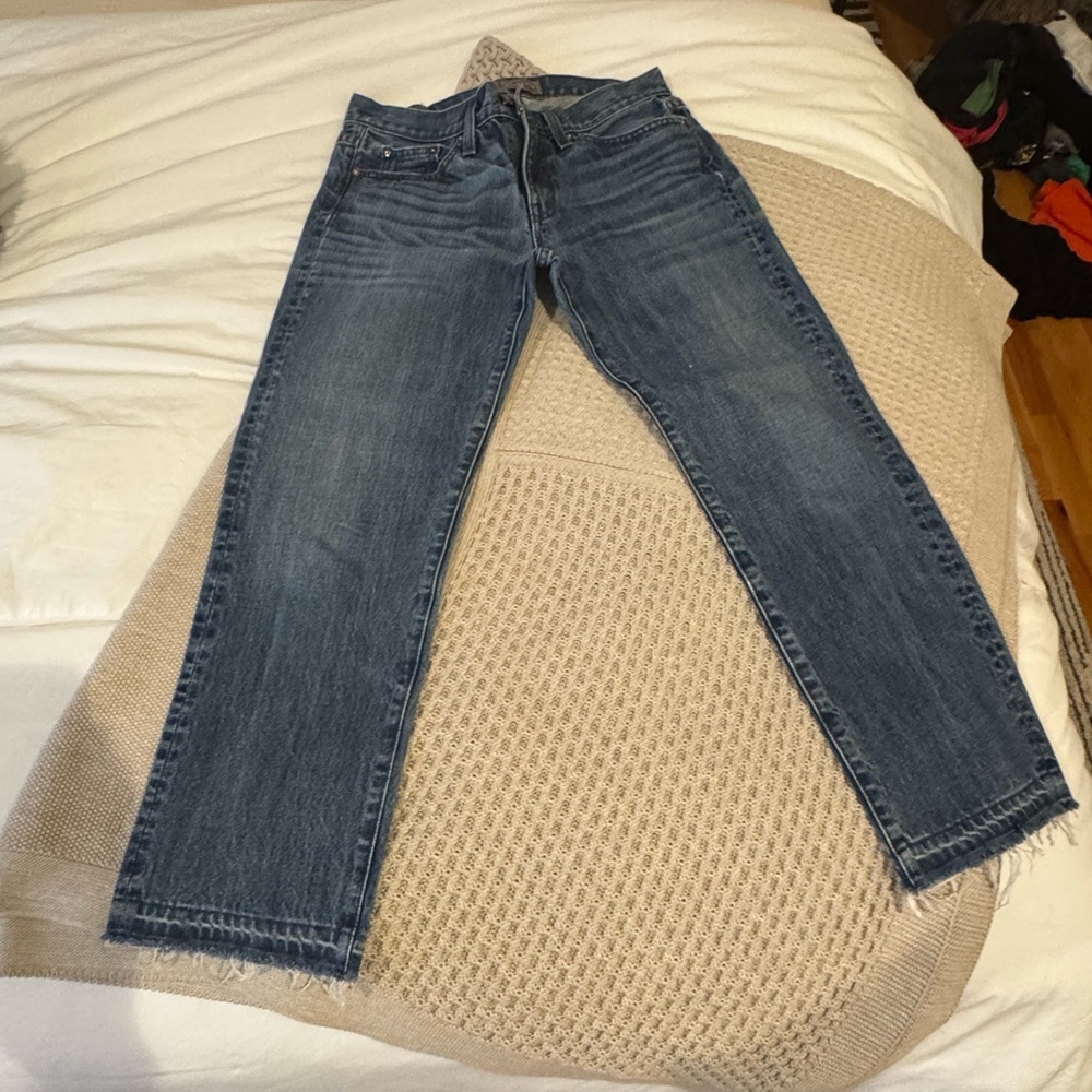 Point Sur crop jeans. - Picture 3 of 7